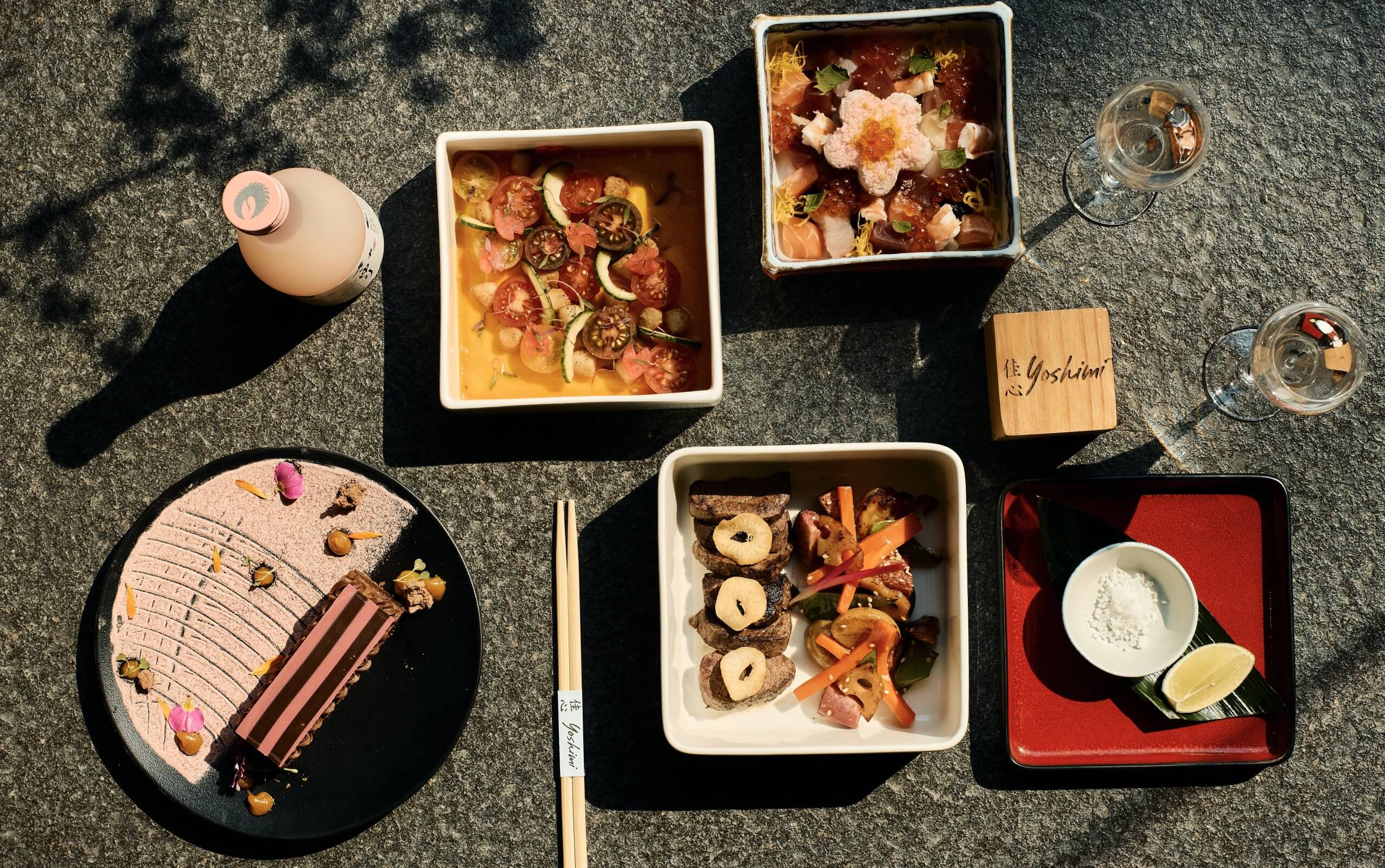Menú para transportarte a la primavera en Japón. Foto: Yoshimi