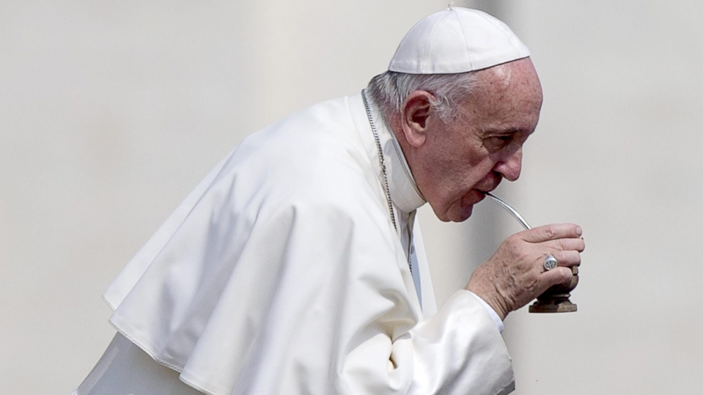El Papap Francisco era un fiel consumidor del mate.