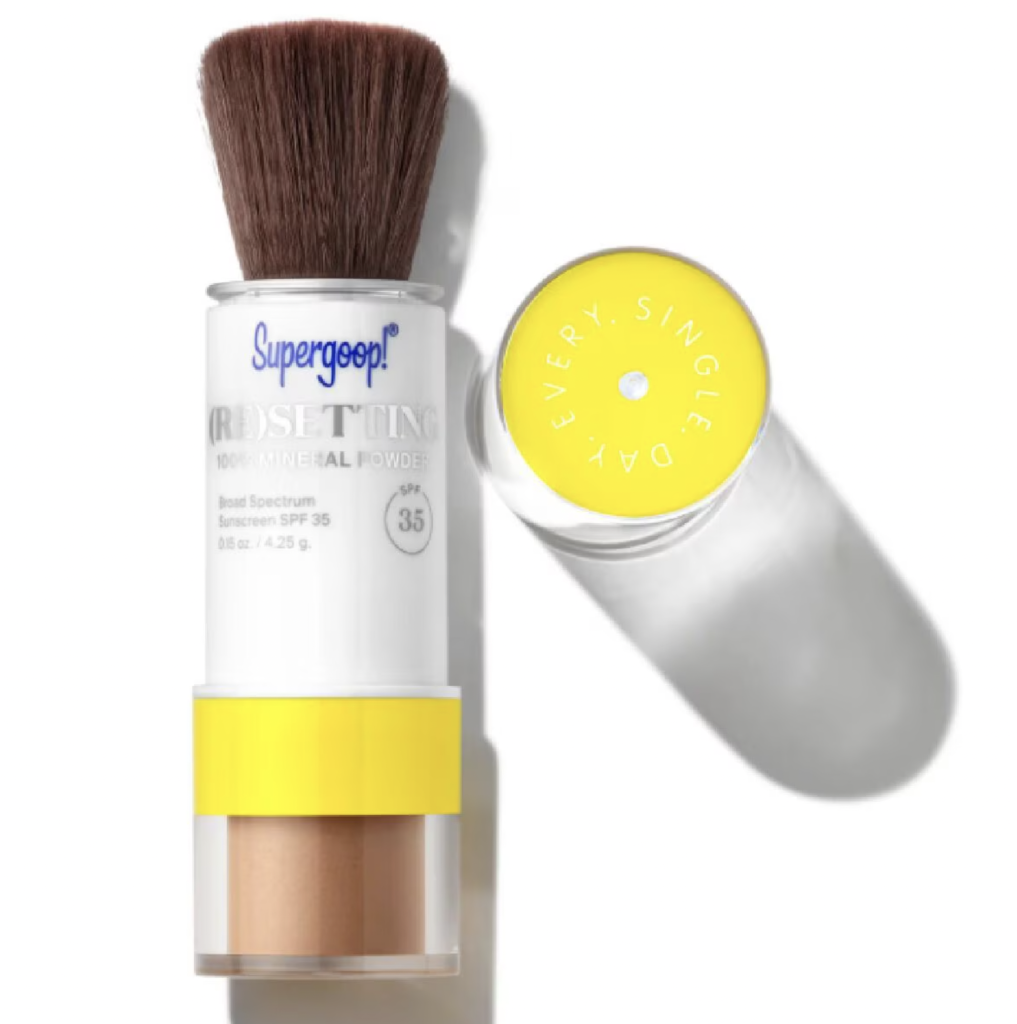 (Re)setting 100% Mineral Powder SPF 35, Supergoop!