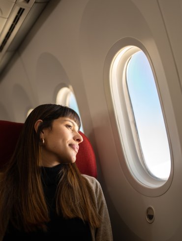 El skincare en un vuelo, ¿sirve? Foto: iStock.