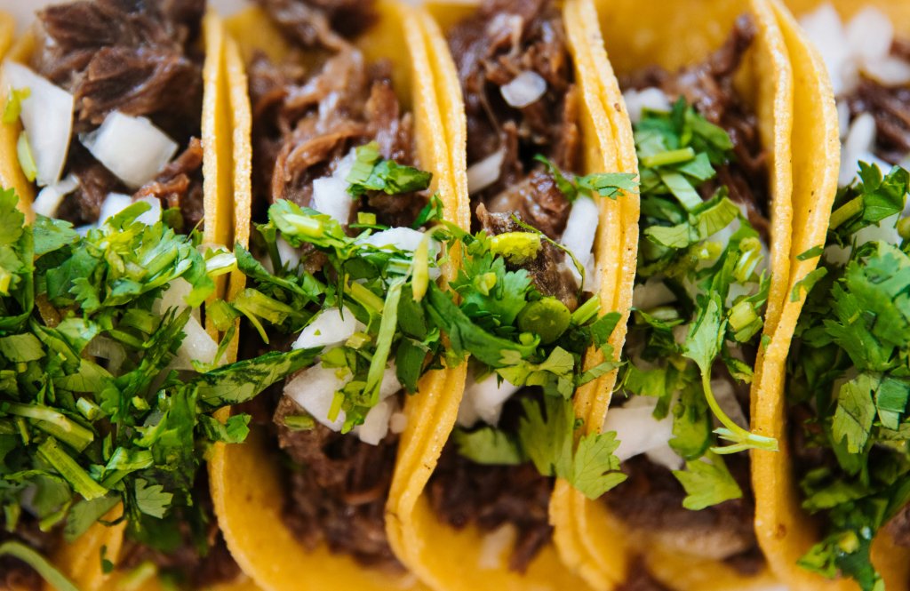 Tacos de asada.